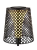 Globo lighting Solarleuchte "SOLARLEUCHTE METALL SCHWARZ, 1XLED" in black