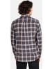 Reell T-Shirt "Alvar Check Shirt" in Blau