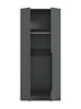 ebuy24 Kleiderschrank Kopenhagen Anthrazit 80 x 52 cm
