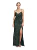 Vera Mont Abendkleid figurbetont in Dusty Slate