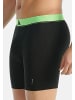 Adidas Sportswear Long Short / Pant Active Micro Flex Eco in Schwarz / grün / grau