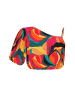 IZIA Women Blouse in yellow multicolor