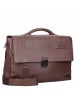 Piquadro Akron - Aktentasche 15.6" 42 cm in dark brown