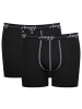 Sloggi Boxershort 2er Pack in Schwarz