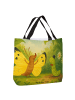 Mr. & Mrs. Panda Tote Bag Raupe Schmetterling Design ohne Spruch in Weiß