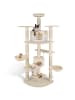 tectake Katzenbaum Fippi 201 cm Diverse Farben  beige-Weiss