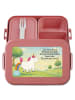 Mr. & Mrs. Panda MEPAL Bentobox Einhorn Pupsen Design mit Spruch in Rot Pastell