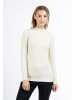 DreiMaster Klassik Strick Pullover Turtleneck in Hellbeige