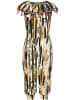 Kmisso Jumpsuit in Gelb-Olivegrün - Bunt