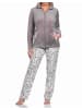NORMANN Hausanzug Homewear Coralfleece Animal Look - 76690 in braun