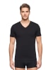 Seidensticker Seidensticker 4er Pack Herren T-Shirt 1/2 Arm in schwarz