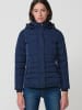 KOROSHI Kurzer, wattierter Parka in blau