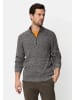 Camel Active Strick-Troyer mit melierter Struktur in Grau