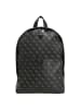 Guess Milano Compact Backpack - Rucksack (dark black) in dark black