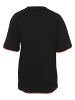 Urban Classics Tall Tees in blk/red