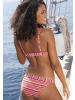 LASCANA Triangel-Bikini in orange gestreift