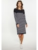 usha BLUE LABEL Damen Kleid in SCHWARZ WEISS