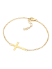 Elli Armband 925 Rosegold Kreuz in Gold