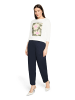 Betty Barclay Basic Shirt mit Aufdruck in Patch Cream /Khaki