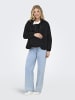 ONLY Teddyfell Jacke in Black