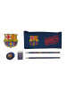 FC Barcelona Schreibset Federmäppchen mit Bleistiften