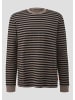 QS T-Shirt  in  89G0_dunkelbraun