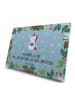Mr. & Mrs. Panda Adventskalender Einhorn Fotograf mit Spruch in Eisblau