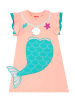 Denokids Dress Mermaid in Salmon