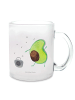 Mr. & Mrs. Panda Becher Avocado Tanzen ohne Spruch in Transparent