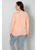 MIAMODA Sweatshirt in apricot