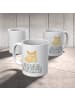Mr. & Mrs. Panda Tasse Corgie mit Spruch in Weiß