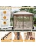COSTWAY Pavillon 3 x 3 m in Beige