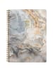 BRUNNEN Schülerkalender A5 1 Woche/2 Seiten Pastel Marble 2026/2027