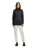 BETTY & CO Strickpullover mit Lurexfaden in Schwarz