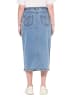 Ulla Popken Jeansrock in blue denim