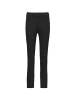 GOLDNER Kurzgröße:  Slim Fit Hose BELLA mit Schlupfbund in schwarz