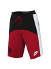 Nike Shorts in Schwarz/Rot/Weiß