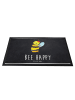 Mr. & Mrs. Panda Schmutzfangmatte Biene Happy mit Spruch in Kreidetafel