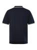 Men Plus Poloshirt in navy blau