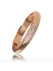 BALIA 333 Rosegold - 8 Karat Damen Ringe 3 reihig Zirkonia Fingerring 56 (17,8)