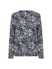 soyaconcept Langarmshirt SC-Felicity in marine hellblau