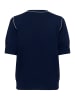 SAINT TROPEZ Strickpullover MilaneSZ Gerade Passform in Baritone Blue