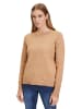 Betty Barclay Strickpullover langarm in Camel Melange