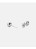 Diamant L'éternel Ohrstecker aus 375 Weißgold