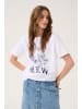 My Essential Wardrobe T-shirt EagleMW Box fit in Bright White
