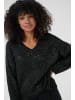 Kaffe Strickpullover KAshina Oversize fit in Black Deep