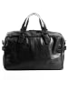 BACCINI Leder-Reisetasche Leder Weekender Unisex ROBERTO in schwarz