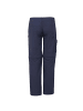 Trollkids Zipp-Off-Trekkinghose Oppland in navy