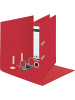 Leitz Ordner Recycle 180 Grad A4 schmal 50mm rot