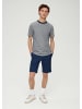 s.Oliver T-Shirt kurzarm in Blau